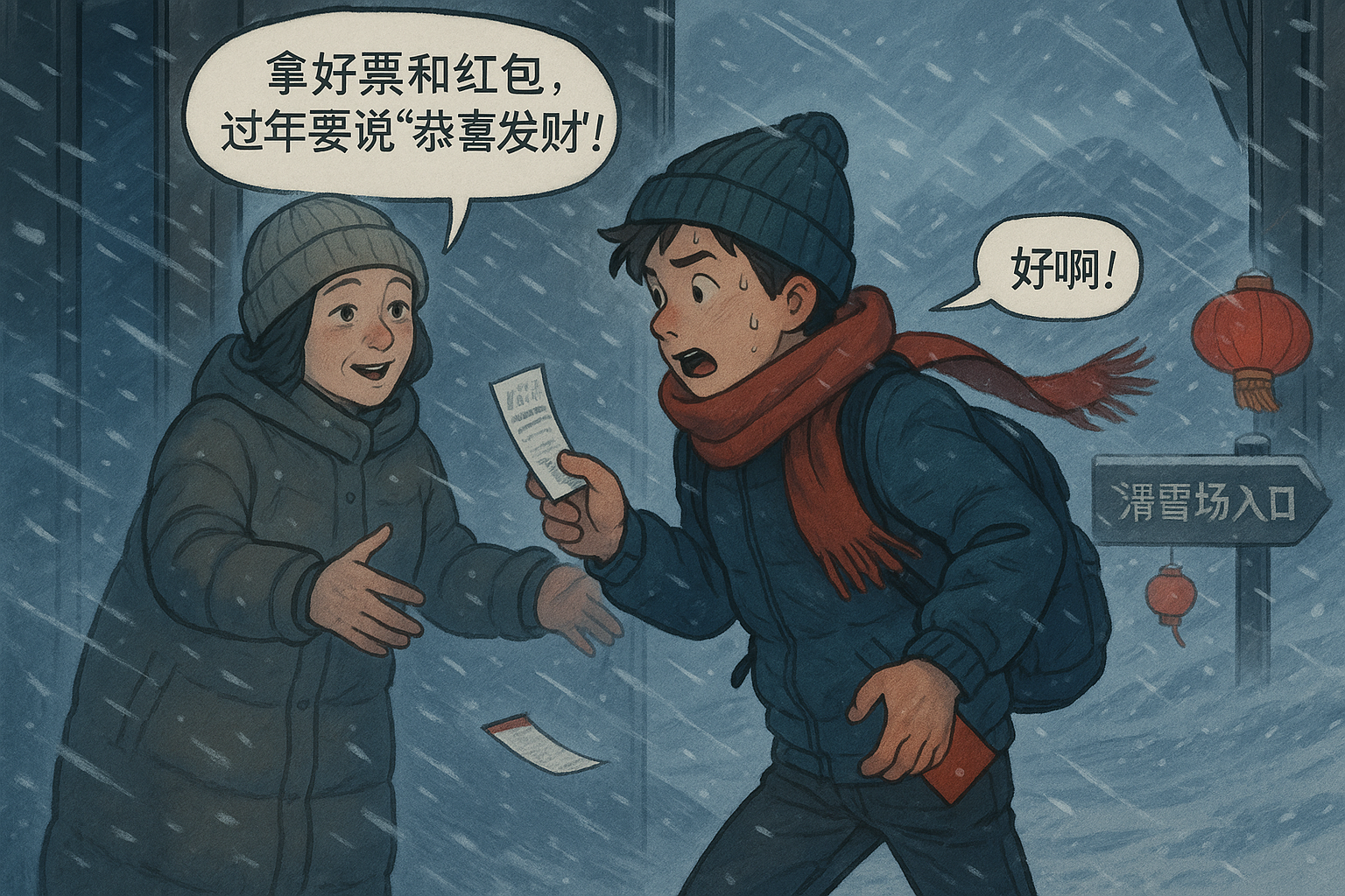小红的假期